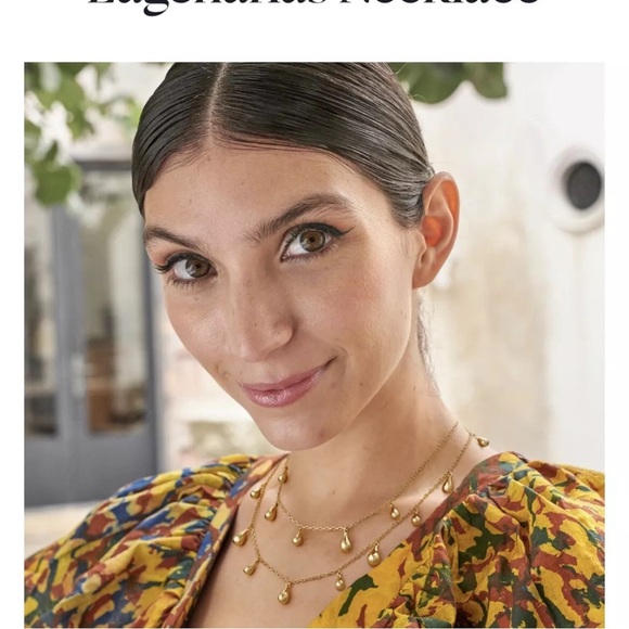 Yanbal Lagenarias Necklace -Collar Cadena Oro bañado - Picture 2 of 3